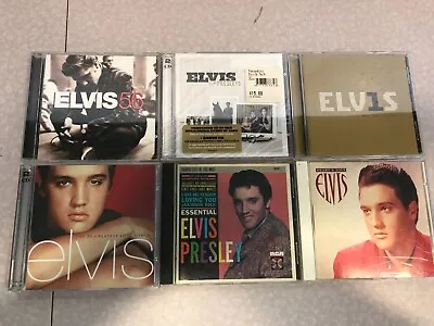 Elvis Presley CD's Lot Of 6 Great Condition. • $12