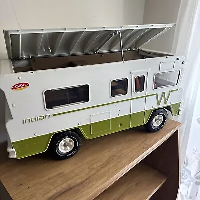 Vintage 1970's Tonka Indian Winnebago RV Motorhome Camper Toy  Metal 23  • $145