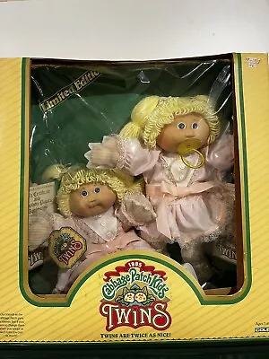 1985 Cabbage Patch Twins Limited Edition Dolls Vintage Never Removed From Box • $600