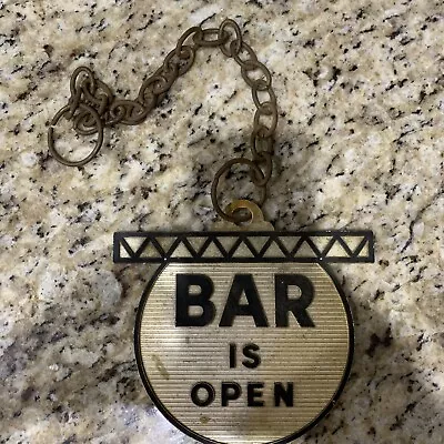 Vintage Bar Sign Open/Closed • $24