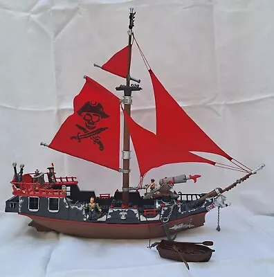 Mega Bloks Pyrates Admiral Scathes Predator Set #3619 Pirate Ship Caribbean  • £38