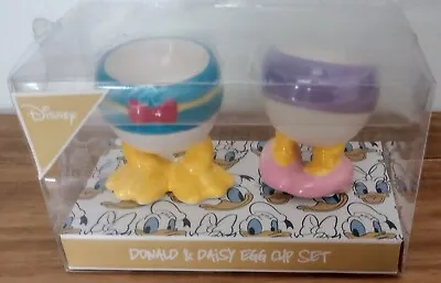 Primark Disney - Donald & Daisy Duck - Egg Cup Set 2.5  Mickey Mouse Clubhouse • £4.99