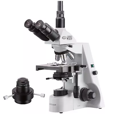 AmScope 40X-2500X Professional Infinity Kohler Trinocular Darkfield Microscope W • $1403.52