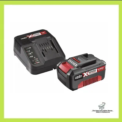 Ozito PXC 18V 4Ah Battery & Compact Fast Charger Combo  • $88.99