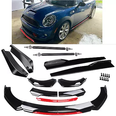 For Mini Cooper Front Rear Bumper Lip Spoiler Splitter Body Kit Side Skirt • $59.99