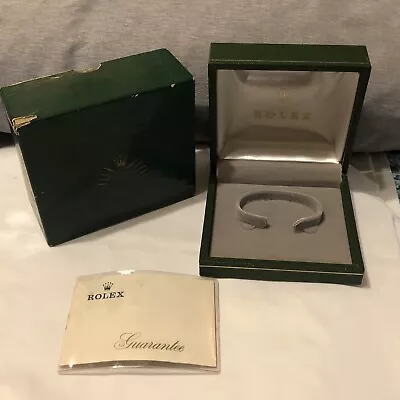 ROLEX Genuine Vintage Soft Top 1960's Inner & Outer Ribbon Watch Box • $449