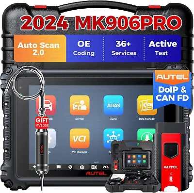2024 Newest Autel MaxiCOM MK906 Pro Coding Full System Diagnostic Scanner Tool • $1139