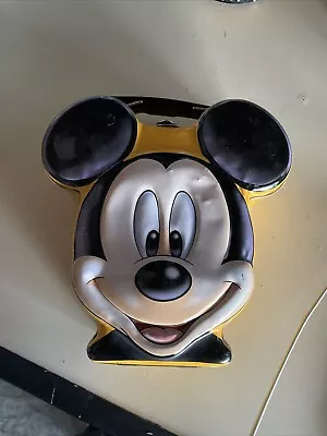 Vintage Mickey Mouse Head Lunch Box • $22