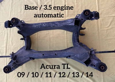 $409.99 • Buy 2009  Acura TL REAR Subframe * 3.5 * 2009 2010 2011 2012 2013 2014 10 11 12 OEM