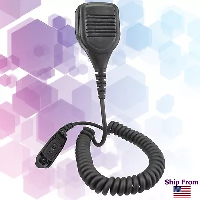 Shoulder Speaker Mic W/ 3.5mm Audio For Motorola Radio PMMN4024A XPR7550 APX900 • $24.99