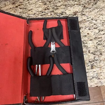 Craftsman Plier/Cutter Set In Case Padded Grips 5 Piece Versatile Set • $27.99