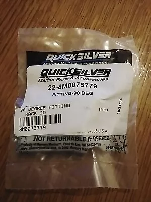 Mercury QuickSilver OEM  22-8M0075779 Fitting • $8.10