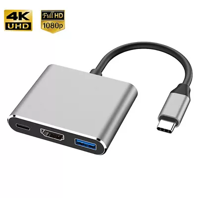 USB Type C To HDMI HDTV TV Cable Adapter Converter For Macbook Android Phone • $11.38