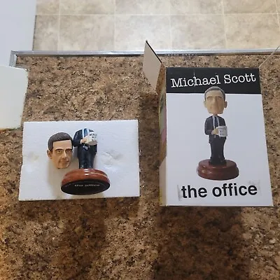 The Office Michael Scott Bobblehead The World's Best Boss (Original Box) BROKEN • $69