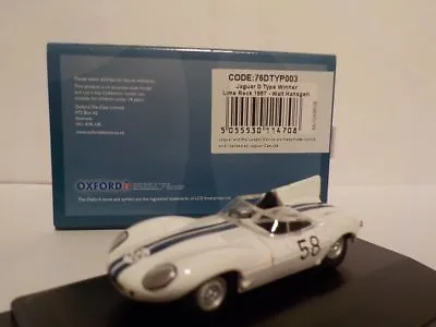 Jaguar D Type Walt Hansgen Model Cars Oxford Diecast 1/76 • $18.49