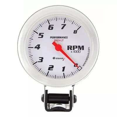 $103.90 • Buy Equus 3-3/8  Electric Tachometer Gauge 8000 Series 0 To 8000 RPM (8068)