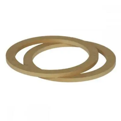 6.5  165mm Pair Of MDF Speaker Spacer Mounting Rings 8mm Thick ID 144mm ED 177mm • £10.99