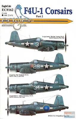 ECL48162 1:48 Eagle Editions F4U-1 Corsair Part 2 • $21.49