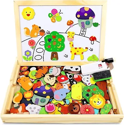 £15.26 • Buy Magnetic Educational Toys Game For Girls Boys Toddler Kids 3 4 5 Years Old Board