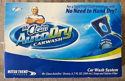 Mr Clean Auto Dry Car Wash Soap Starter Filter Cleaning NEW In OPEN BOX • $19.99