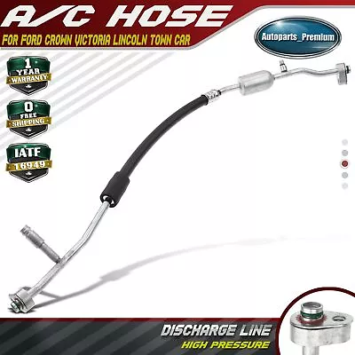 A/C Discharge Hose For Ford Crown Victoria Lincoln Town Car 4.6L High Pressure • $26.99