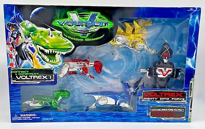 Voltron Voltrex Mighty Dino Force 1999 Trendmasters Third Dimension New & Sealed • $419.99