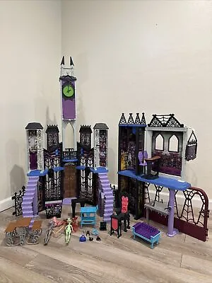 Monster High Doll House Deadluxe High School Playset Castle Accessories See Desc • $179.99