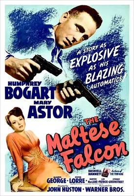 The Maltese Falcon - Movie Poster Print • $35