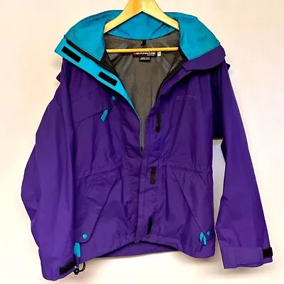 Vintage Moonstone Purple And Blue Goretex Ski Jacket - Women's Small • $55