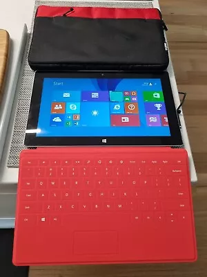 Windows Surface RT Tablet With Power Keyboard And Carry Case • $199