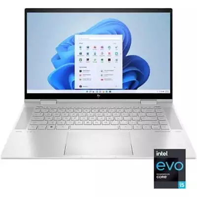 HP ENVY X360 15-EW0013 15.6  FHD TS Laptop Intel I5-1235U 8GB 256B W11H • $424.99