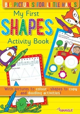 Kids Learning Book ABC Numbers Pre School Activity Books Colouring Age 3 4 5 • £3.25