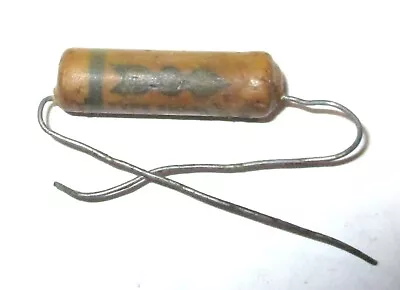 1 Micamold Type 310-607 0.005 UF 600 Volt Wax Paper Axial Capacitor NOS • $4.99