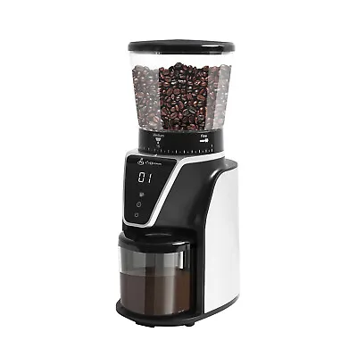 Electric Burr Coffee Grinder Smart Grinding Milling Coffee Bean Machine 165W • $141.21