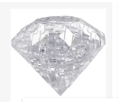 Diamond Crystal 3D Jigsaw Puzzle Instruction Sheet Supplied • £3.75