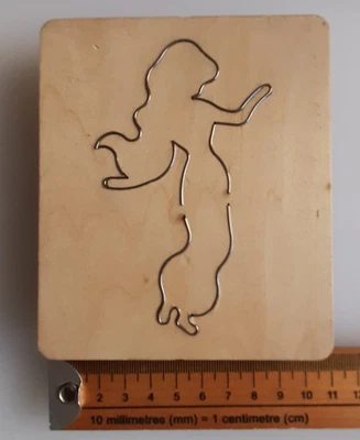 £4.99 • Buy Jasmine Style Wooden Cutting Die - Suitable To Use On Sizzix Machines