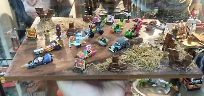 Wacky Races DIORAMA Made And Painted By Hand Similar To Epoch • $130