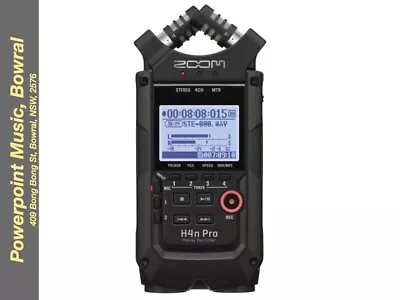 Zoom H4n Pro Handy Recorder - Portable 4-track Field Recorder • $479