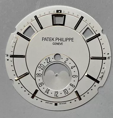 Patek Philippe Complications 5205R Silver/Rose Dial • $3000