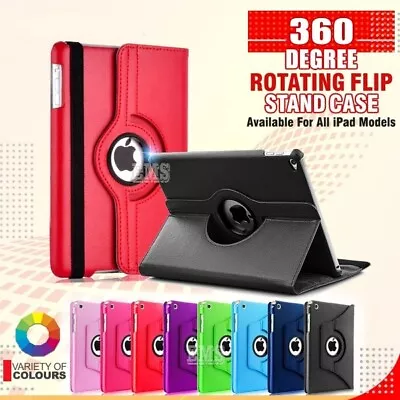 £5.85 • Buy Flip Leather Case Cover For IPad 10th 9th 8th 7th 6th 5th Gen Air 1 4th Mini Pro