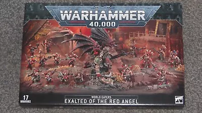 Games Workshop Warhammer 40k World Eaters Exalted Of The Red Angel Army Box BNIB • £249.99