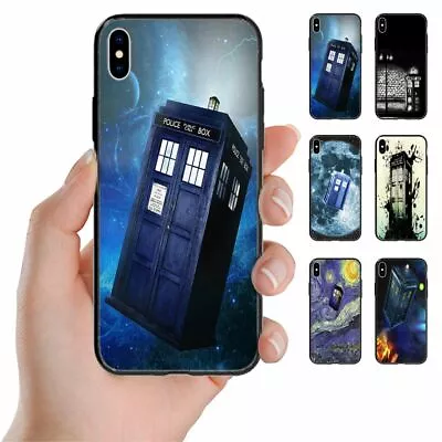 For Samsung Phone Series - Police Box Theme Print Back Case Phone Cover #1 • $9.98