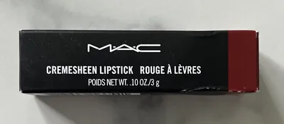£12 • Buy MAC Cosmetics Cremesheen Lipstick In Shade 207 Dare You 3g Full Size NEW