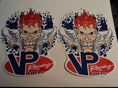 Lot Of 2 VP RACING FUELS Decals Stickers Large Size 6.5  X 5.25  New • $4.99