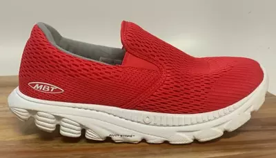 MBT Women's Speed 17 Slip On Sneakers Red Size 7.5 US Lightweight Walking • $64.79