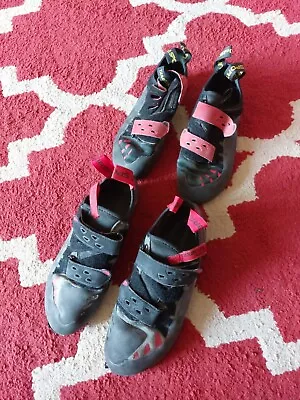 Lot Of Two Tarantula La Sportiva Boulder Climbing Shoes Sizes 8.5+ And 8 • $0.01