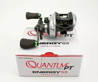 Quantum Pt Energy S3 En100spt 6.3:1 Right Hand Baitcast Reel • $7.50