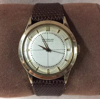 VTG Wittnauer Automatic 10k Gf Mens Watch • $149