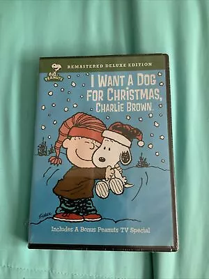 I Want A Dog For Christmas Charlie Brown (DVD 2004 Remaster) Slipcover Sealed • $6