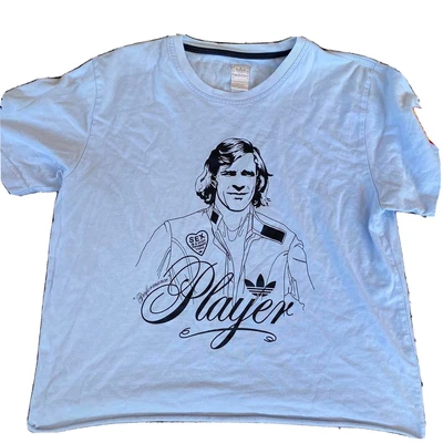 $30 • Buy Vintage Adidas James Hunt Shirt